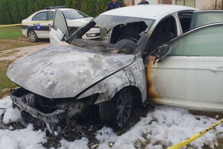 Izgorio auto vlasnika firme, požar podmetnut?