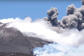 Povećana aktivnost vulkana Etna