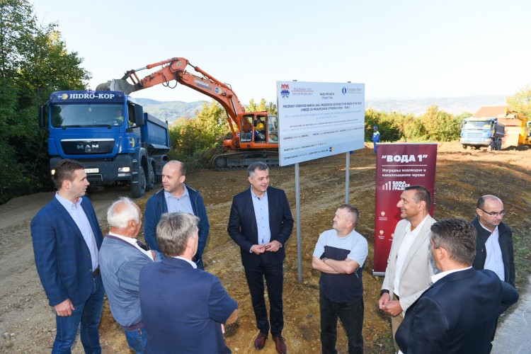 Počela izgradnja vodovoda za gornje dijelove naselja Česma