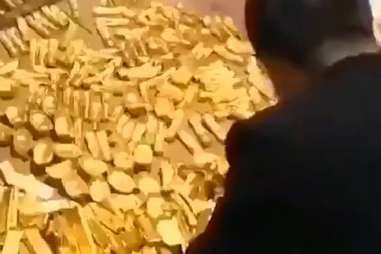 U podrumu korumpiranog političara pronađeno 13,5 tona zlata