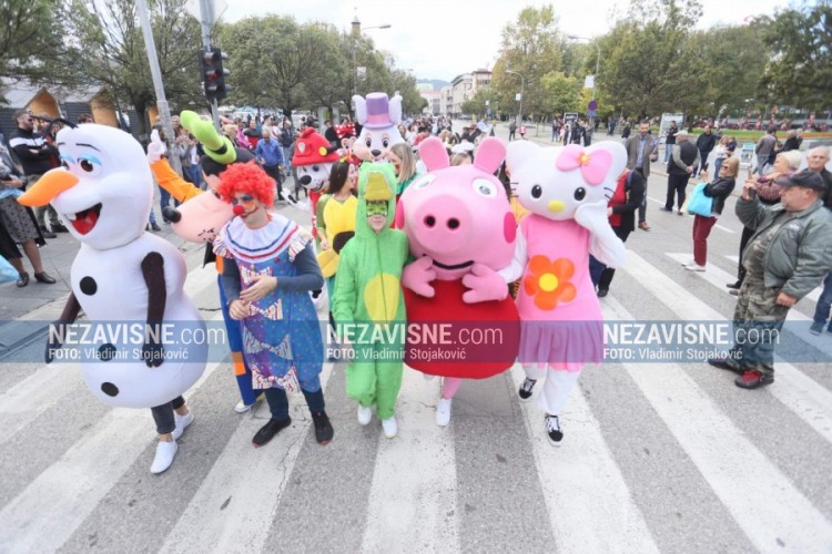 Defileom mališana počeo festival "Prokids" u Banjaluci