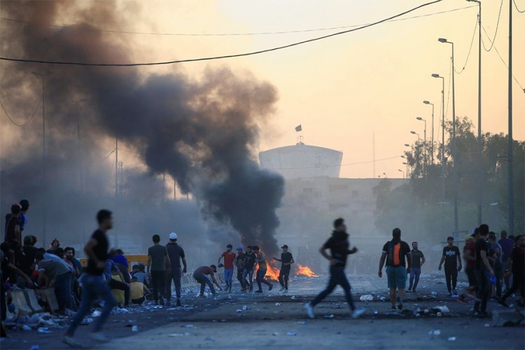 U protestima u Iraku ubijene 72 osobe