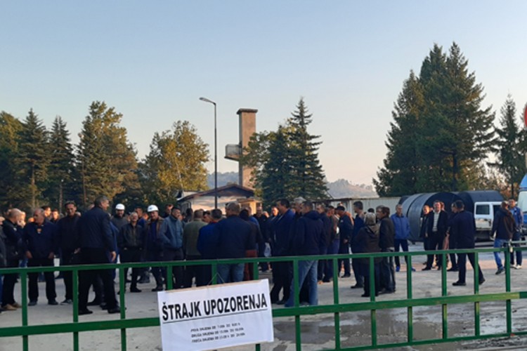 Održan jednodnevni štrajk u RMU Banovići, rudari u strahu za radna mjesta