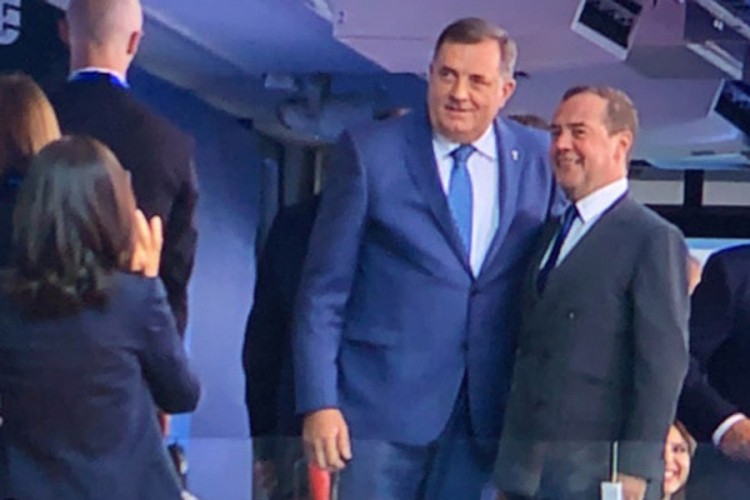 Sastanak Dodika i Medvedeva u Beogradu