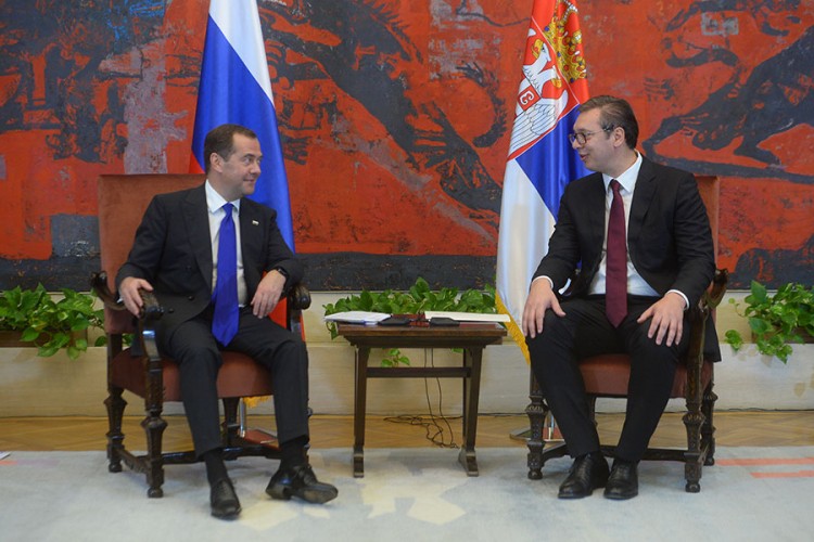 Vučić: Poseta ruskog premijera potvrda prijateljskih odnosa
