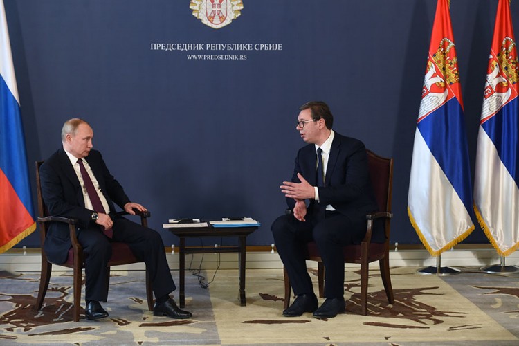 Vučić s Putinom 4. decembra u Sočiju