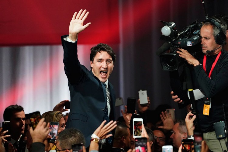 Džastin Trudo pobijedio na izborima u Kanadi