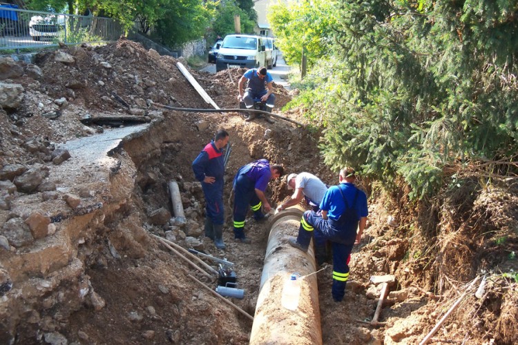 Rekonstrukcija vodovodne mreže u Trebinju u završnoj fazi