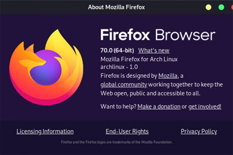 Mozzila objavila Firefox 70 – veća bezbjednost, bolje performanse