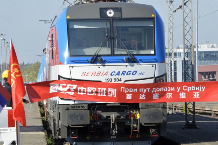 Prvi teretni voz iz Kine stigao u Srbiju