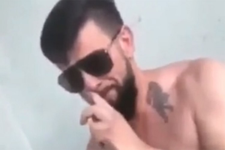 Objavio snimak kako se drogira pa uhapšen u Bihaću