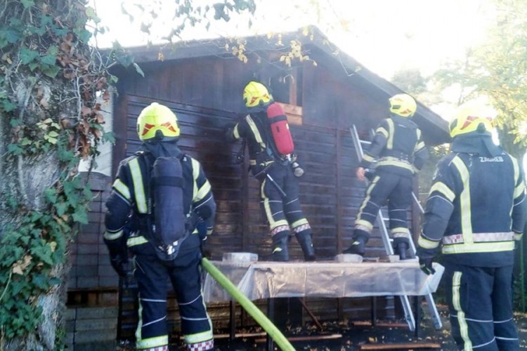Požar u Zagrebu, jedna osoba stradala