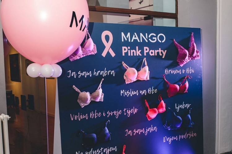 Mango "Pink Party": Uspješna misija pomoći Savezu žena ISKRA