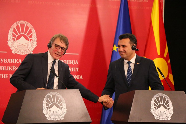 Predsjednik EP: Očekujemo promjenu odluke o Sjevernoj Makedoniji