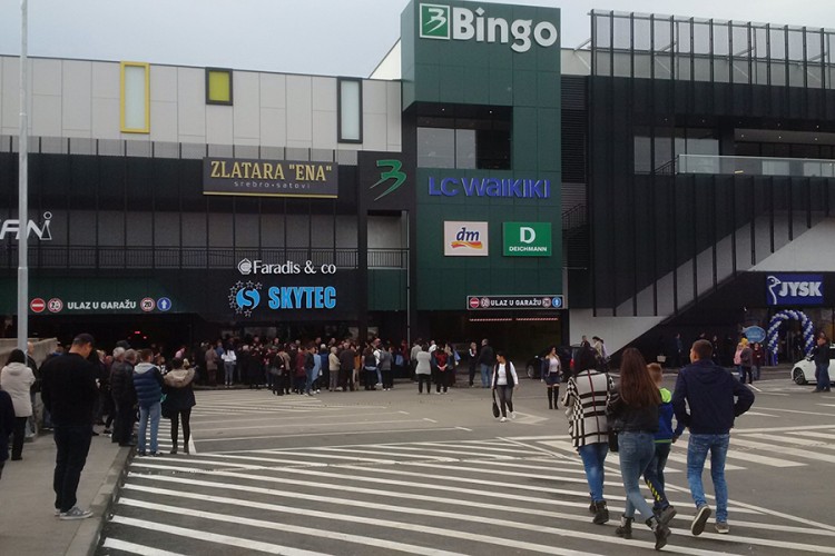"Bingo" otvorio veliki tržni centar u Živinicama