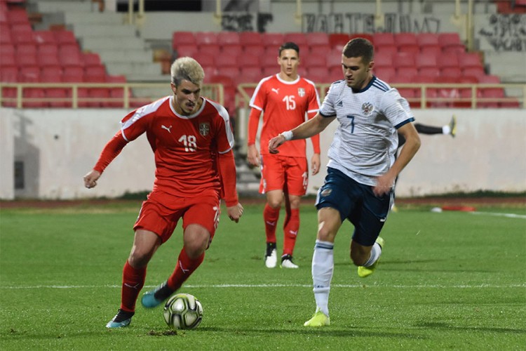 Mladi fudbaleri Srbije poraženi u Nišu od Rusije