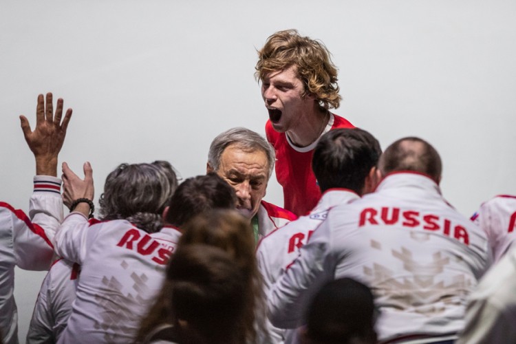 Rusija poslije drame izbacila Srbiju sa Dejvis kupa