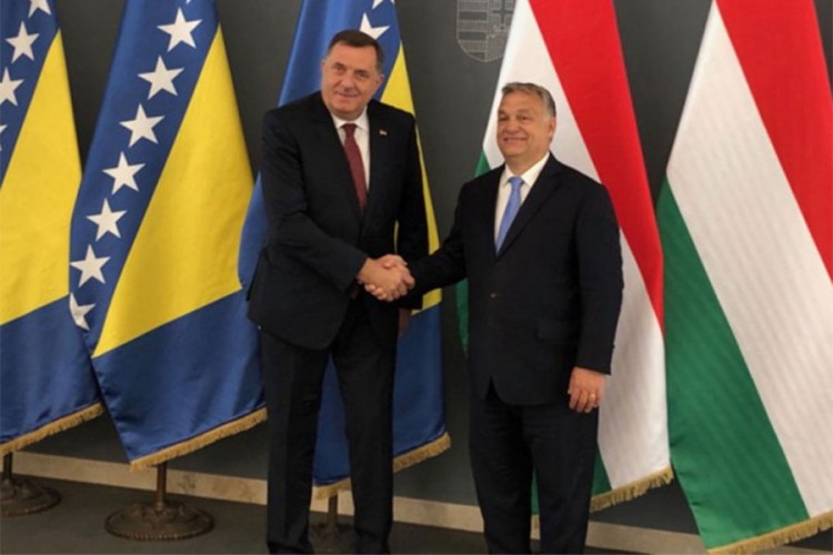 Dodik zahvalio Orbanu na podršci
