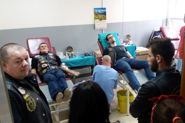 Bajkeri darovali pedeset doza krvi