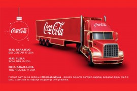 Stiže Coca-Cola kamion pun praznične čarolije!