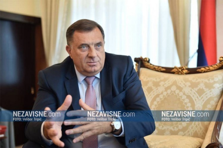 Dodik: RS nije formirana da bi bila u BiH