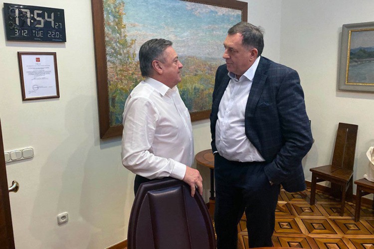 Dodik i Janković: Jačati saradnju lokalnih zajednica u RS i Ljubljane