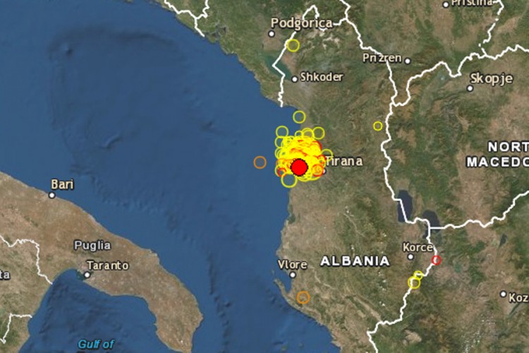 Albaniju pogodio novi zemljotres