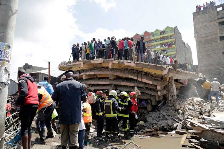 Srušila se zgrada u Keniji, ne zna se da li ima žrtava