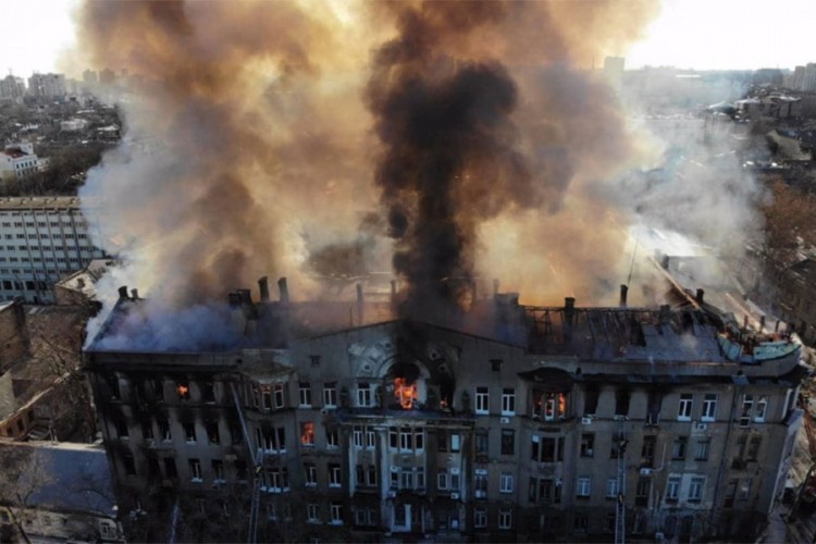 Deset žrtava požara u Ukrajini, proglašen Dan žalosti