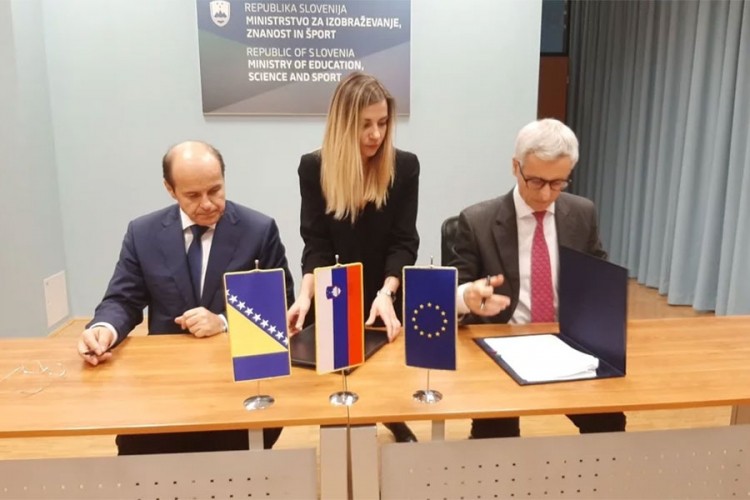 BiH i Slovenija potpisale Memorandum o saradnje u oblasti sporta