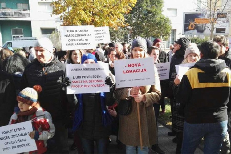 Mostarci opet protestuju zbog "Uborka", podnesene i krivične prijave