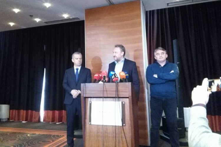 Izetbegović, Radončić i Komšić dogovorili zajednički nastup na državnom nivou