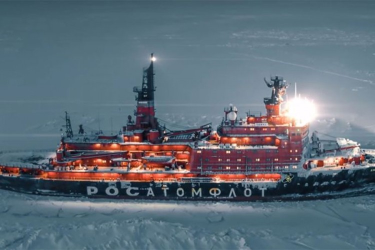 Rusija isprobala najmoćnijeg ledolomca svijeta