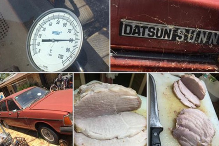 Australija se "roštilja" na vrućini: Ispekao svinjski but u autu