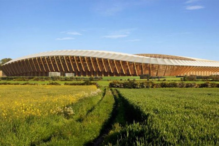Odobrena gradnja prvog drvenog stadiona