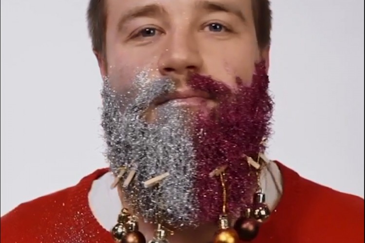 Ludi trend kod muškaraca: Za Božić umjesto bora - kite bradu