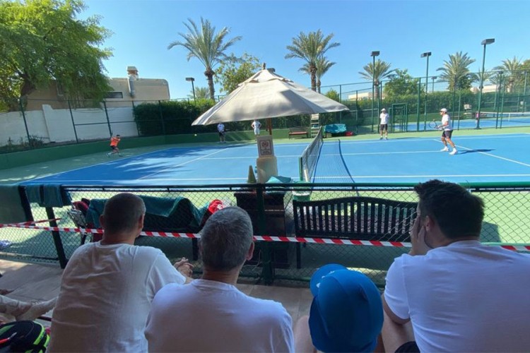 Džumhur u Dubaiju trenira s Federerom