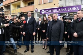 Vučić u Drvaru: Došli smo da obiđemo ono što smo uradili