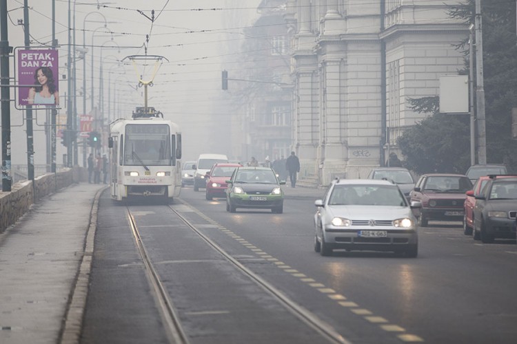 Nastavak pogoršanja kvaliteta vazduha u Sarajevu