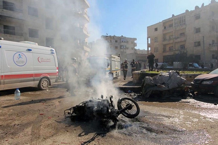 Ruski avioni ponovo bombardovali gradove u provinciji Idlib