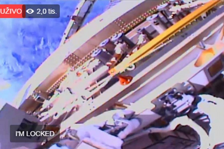 Astronauti u otvorenom svemiru mijenjaju baterije na MSS