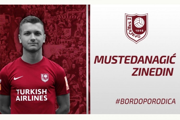Zinedin Mustedanagić novi fudbaler Sarajeva