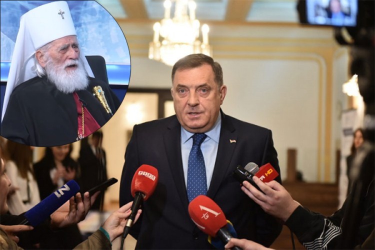 Dodik: Mitropolit Mihailo bolje da je išao na psihijatriju
