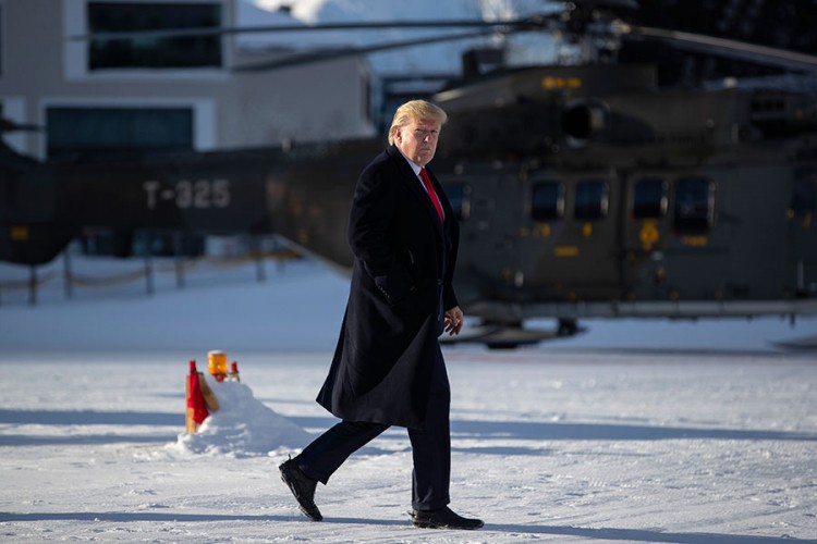 Tramp stigao u Davos
