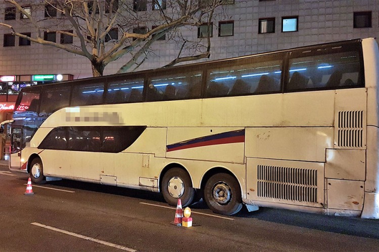 Njemačka policija šokirana autobusom koji je išao za Srbiju
