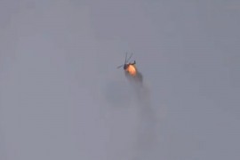 Proturski militanti oborili sirijski helikopter, objavljen video