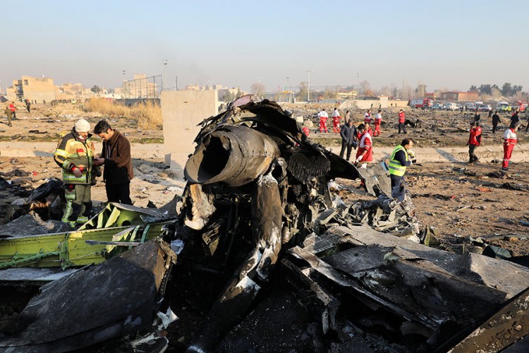Iran više ne dijeli dokaze sa Ukrajinom o padu avionu