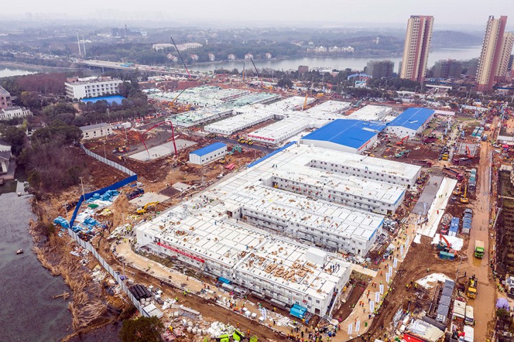 Kinezi objavili snimak: Kako je bolnica izgrađena za 10 dana