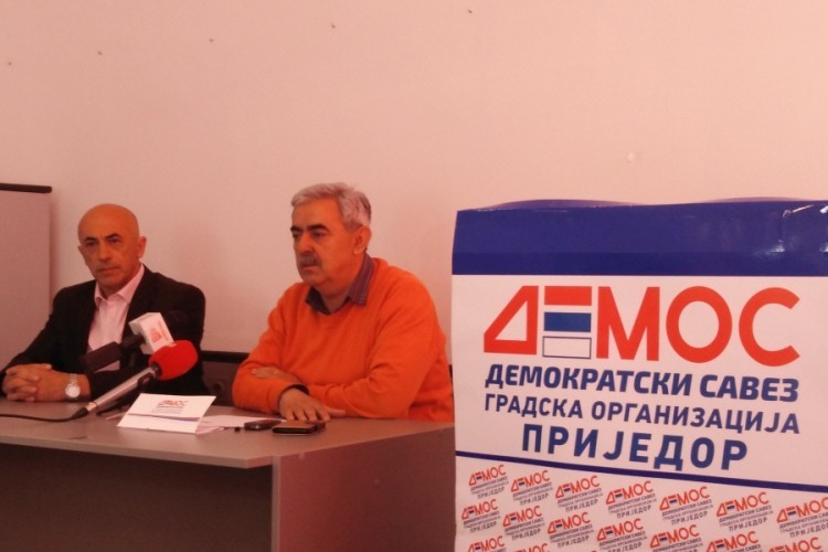Prpoš: Nakon izbora DEMOS će biti među prve tri stranke u Prijedoru