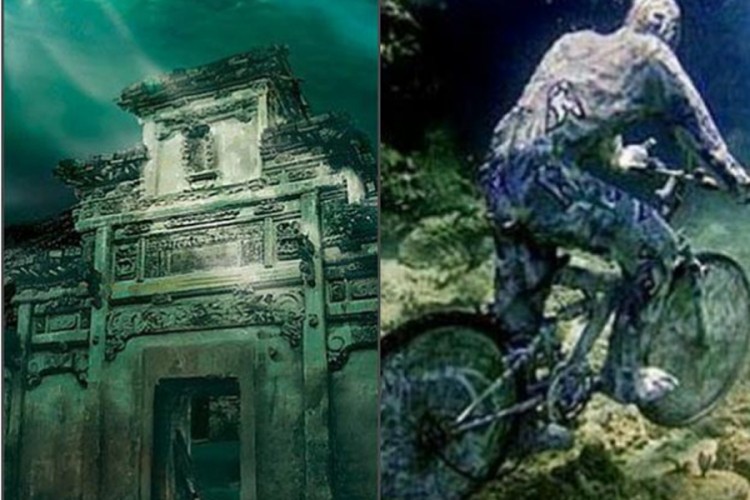 Kao vremenska kapsula: Pod vodom stoji zaboravljeni grad